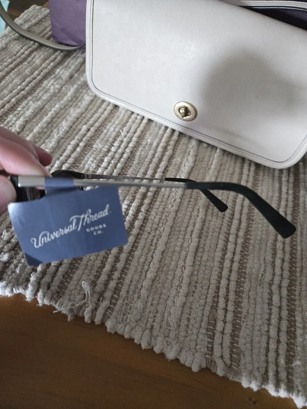 Matte Metal Round Sunglasses - Universal Thread™ Black/Silver